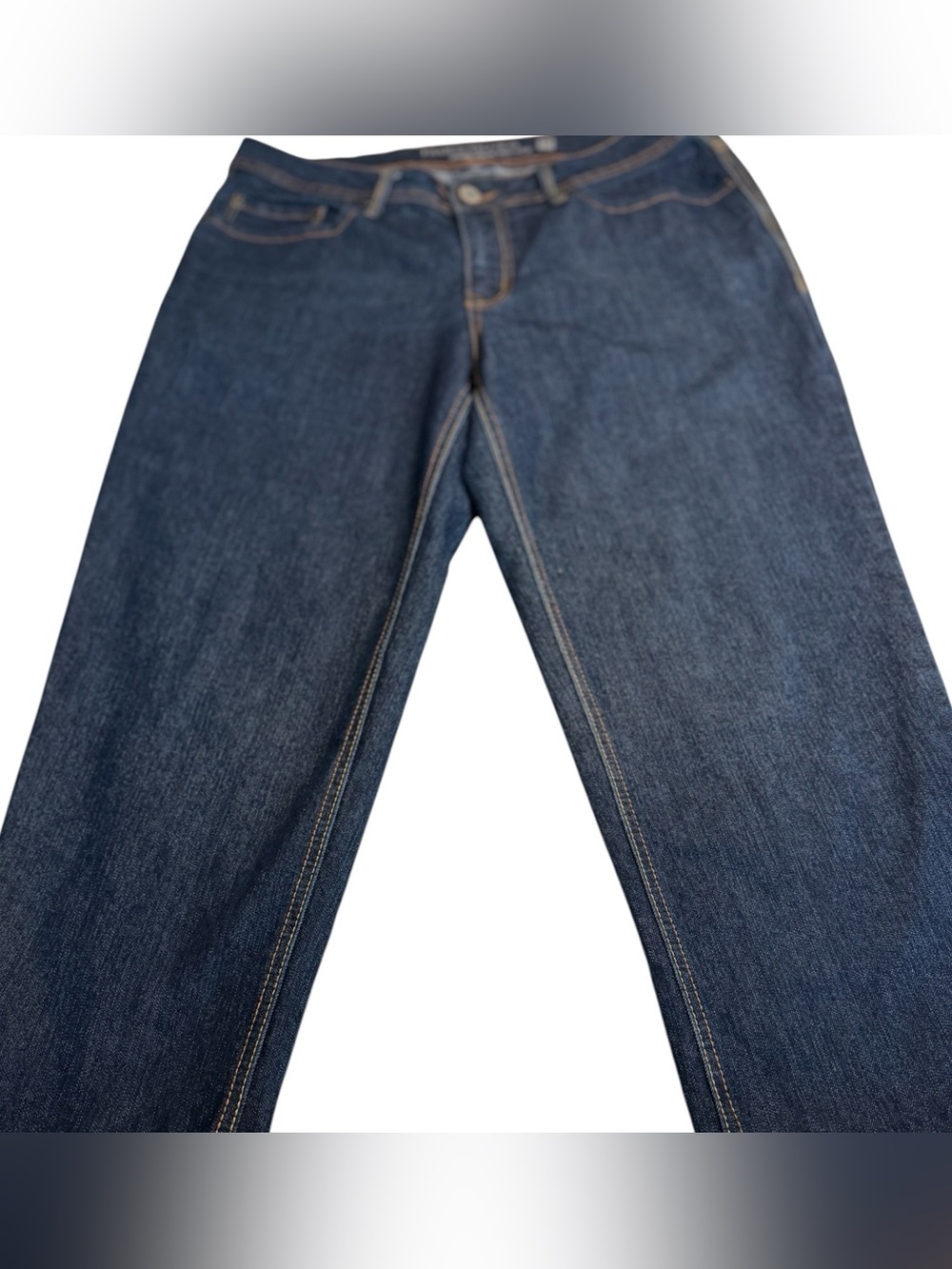 Faded Glory Women’s Boot Cut Jeans in Dark Blue